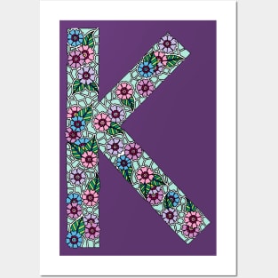 K Initial Posters and Art